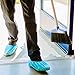 Disposable Premium Shoe & Work Boot Covers One Size, Water Resistant for Indoor Carpet Floor Protection, Medical Workplace (100 Pack)