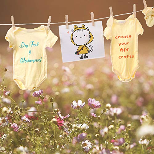Fabric Markers Pen 30 Colors Permanent Paint Art Marker Set for Writing Painting on T-Shirts Clothes Sneakers Canvas Shoes, Child Safe & Non-Toxic - Thumbnail 3