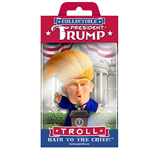 Collectible President Donald Trump Troll Doll - Hair to the Chief