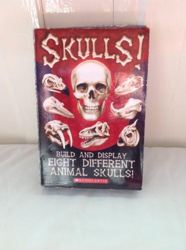 Skull Kit to Build 8 Animal Skulls & Book