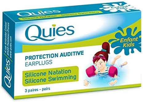QUIES SILICONE EAR PLUGS 3 PAIR [Health and Beauty] by Quies