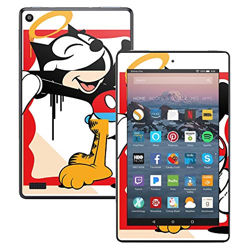 MightySkins Skin for Amazon Kindle Fire 7 (2017) - Character Swap | Protective, Durable, and Unique Vinyl Decal wrap Cover | Easy to Apply, Remove, and Change Styles | Made in The USA