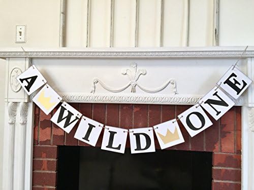 A Wild ONE 1st Birthday decor - A Wild One birthday garland - Where the Wild Things Are inspired birthday Garland - A Wild One Birthday Banner