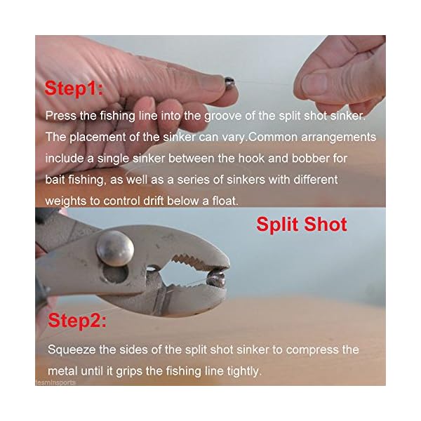 JSHANMEI-157pcsbox-7-Sizes-Removable-Split-Shot-Sinker-Kit-Pure-Lead-Sinkers-Weights-Fishing-Tackle-Box