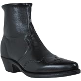 Abilene Men's Western Wingtip Zipper Boot Snip Toe - 6445S