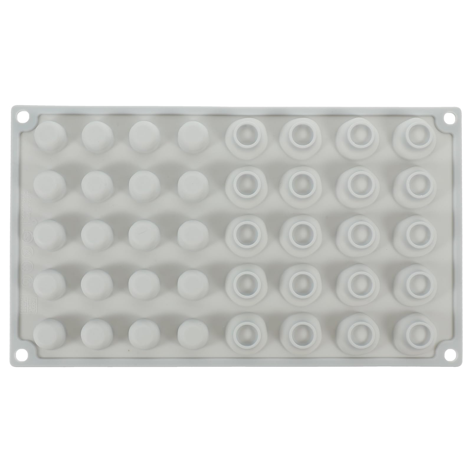 IMIKEYA Mushroom Silicone Candy Mold Versatile Baking Tool for Fondant and Pastry Mould for Jelly Gummy and Cake Decoration for Creative Baking Projects