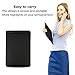 IPad Pro 12.9 Sleeve Case,Portable Elegant Ultra Slim PU Leather Protective Cover Case Bag with Apple Pencil Stylus Slot Holder for Apple IPad Pro 12.9 Inch (Black 12.9)
