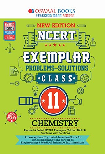 Oswaal NCERT Exemplar (Problems – solutions) Class 11 Chemistry Book (For 2022 Exam)