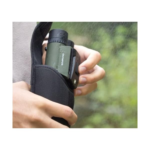 Olympus 8x25 WP II Fernglass (Wasserdicht, Beschlagsfrei, Staubschutz, 10-fache Vergrößerung), geeignet für Outdoor-Einsätze, grün – Bild 7