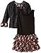 Bonnie Jean Girls' Dress Denim To Tiered Plaid Skirt