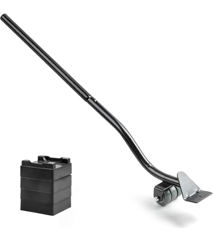 PengGengA Beweegbare uitschuifbare Heavy Duty Appliance Metal Castor Slider Rollers Trolley met Voetrem voor Koelkast Wasmachine - Grijs, Upgrade