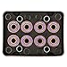 8 pcs Dark Wolf Skateboard Bearings Came with Spacers and Washers