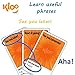 KLOO Learn to Speak Italian Games - People & Small Talk - Pack 1 (Double Deck)