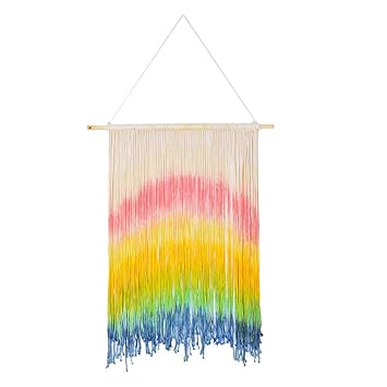 Buy Dishykooker Diy Boho Style Macrame Curtains Wall Photo