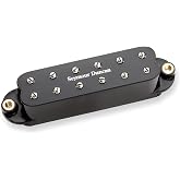 Seymour Duncan Little '59' Strat - Neck/Middle - Black | Little '59 neck brings P.A.F. warmth and extra treble articulation to a Strat-sized humbucker. Made for Blues and Rock.