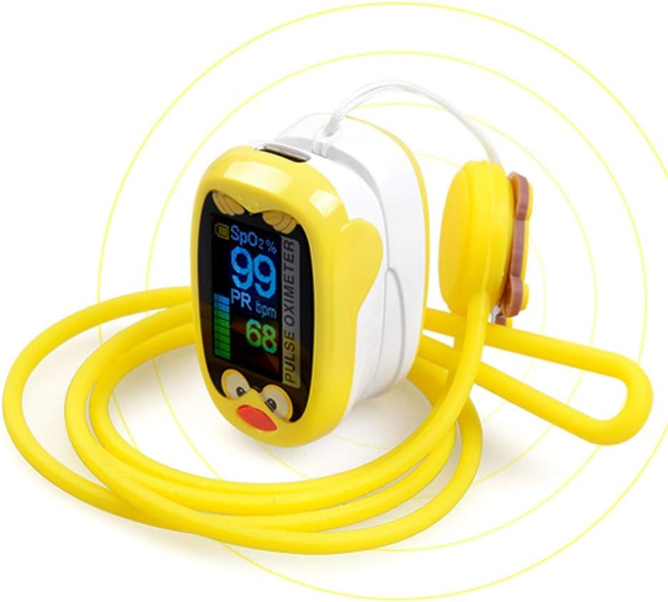 Donyix Infant Finger Pulse Oximeter Pediatric SpO2 Blood Oxygen Saturation Meter Baby Neonatal Child Kids Rechargeable