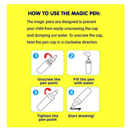 image for Aqua Magic Doodle Mat Extra Large XL Aquadoodle 5 Color Water Painting