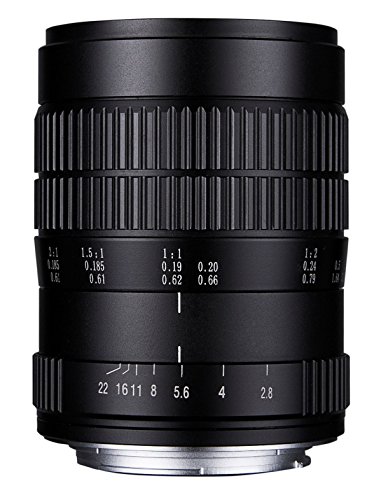Oshiro 60mm 2:1 LD UNC Manual Ultra-Macro Lens for Olympus OM-D E-M1,  E-M5, E-M10, PEN E-PL7, E-P5, E-PL5, E-PM2, E-P1, E-P2, E-PL1, E-PL2 and