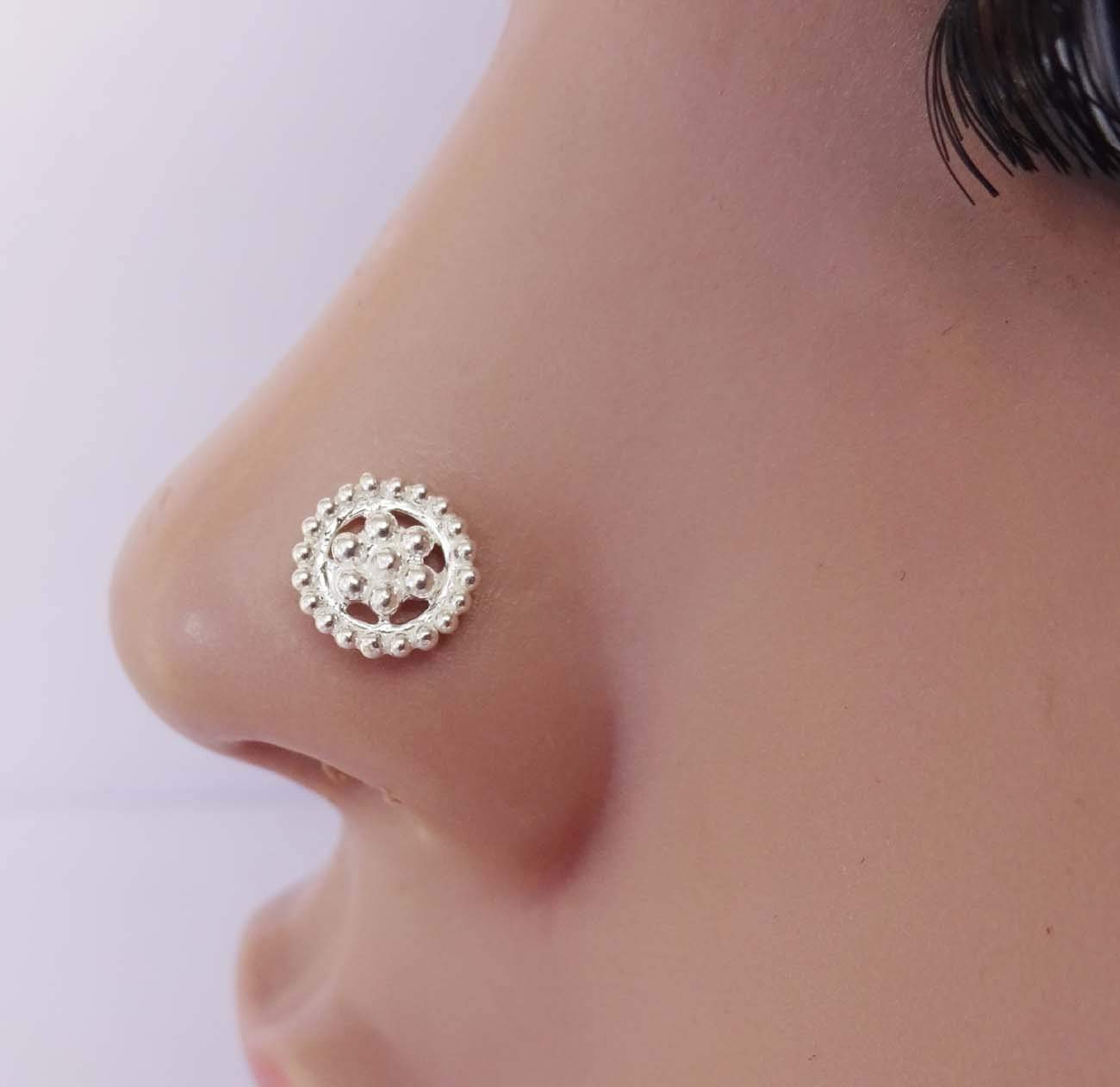 Trends nose amazon flash player fresh ring Amazon.com: Gift For Her,Fresh Trends Genuine Nose Piercing,Silver Nose