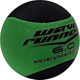 Wave Runner Water Runner Skipping Ball, Green & Black