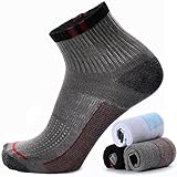 Unisex Socks No Show 4 Pack Grey Size 7-10 Atist