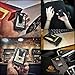 TAMASHI PRODUCT Rigid Wallet for Men Minimalist Front Pocket Carbon Fiber Wallet