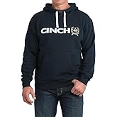 Cinch Men's Original Logo Navy Hoodie