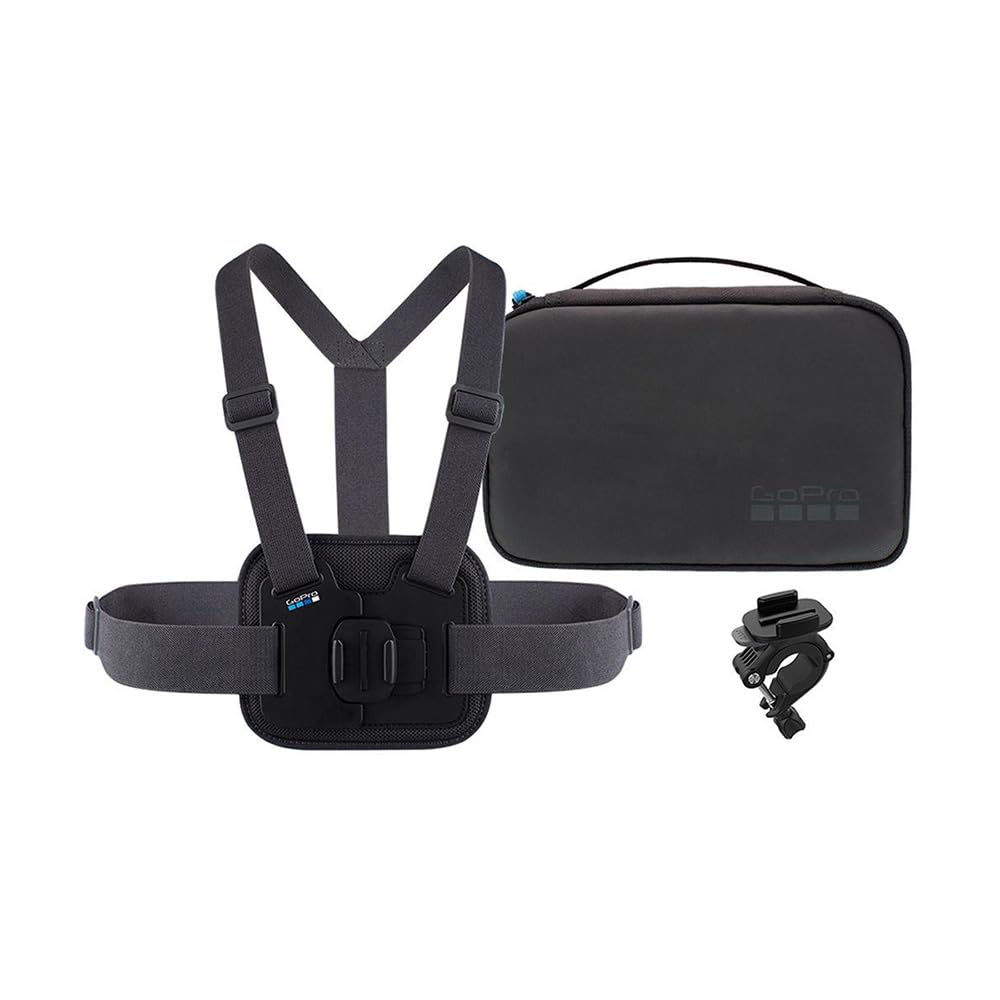 GoPro AKTAC-001 Compact Kit - Sports Kit with Official Accessories, Black