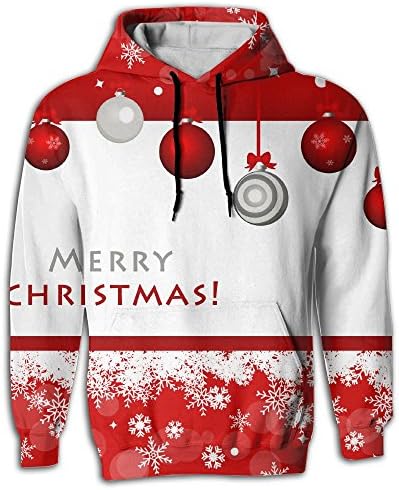 Men Hoodies Color Blocks 3D Print Graphic Casual Sweatshirts