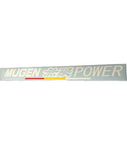 Amazon.com: Mugen Power Sticker A White [Size: S] 90000-YZ5
