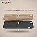 TabPow iPhone 6 Case, Phone 6s Case, [Shockproof][Drop Protection][Heavy Duty] Dual Layer Slim Hybrid PU Wood Case Cover for iPhone 6 / iPhone 6S (4.7 Inch) (Rosewood)