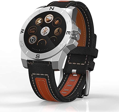 Smart Watch for Men Water Proof with Sim Card Android / Wrist Watch Electronic / Compatible with IOS8 + / Android 4.3 +, Smart Watch Fitness Tracker Kids Waterproof Oxygen and Heart Rate Tracker with Heart N10e Touch Screen Smart Wrist Watch Phone with Camera - Gold -BrownSmart Watch Wrist Watch Sport