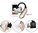 KOBWA Bluetooth Headphones,Portable Mini Super Long Time Standby Earphone V4.1+EDR Wireless Sports Stereo Eearbus In-Ear Noise Cancelling Headset for Gym/Driving/Office/Outdoor Activities