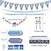 Baby Shark Party Supplies 117PCS Shark Party Decorations for Kids Birthday Party Decorations,Shark Party Favors Birthday Party Supplies for Boys Girls Kids,Includes tableware Kit Serves 10 Guest