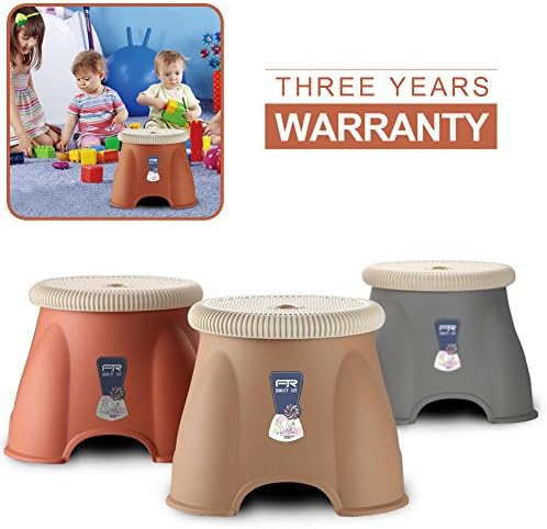Kids Stool,baby step stool small step stool perfect height for kids and adults plastic durable anti-slip lightweight safety (3 pack)