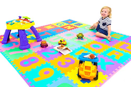 4 ProSource+Puzzle+Alphabet+Numbers+Tiles