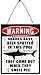 HDC International Warning Sharks Have Been Spotted in This Pool Novelty Metal Sign 10x13 Inches
