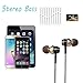 SUPNEW Earphones in Ear Headphones Earbuds with Microphone and Volume Control for iPhone Android Smartphone Tablet Laptop, 3.5mm Audio Plug Devices