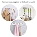 HOMEIDEAS Self Adhesive Hook, Towel Hook SUS 304 Stainless Steel Bathroom Kitchen Organizer, Brushed Finish, Pack of 1