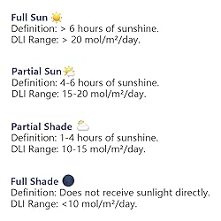 AH-20Plus DLI Meter.Full Sun,Partial Sun,Partial