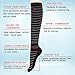 David accessories Compression Socks Unisex 6 Pairs 20-30 mmHg Medical Grade Stocking (6 Color, S/M)
