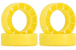 INJORA Silicone Rubber Tire Inserts for 0.7" 36mm SCX30 Tires (TI07-36-14)