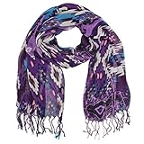 Luxury Divas Bohemian Multicolor Scarf Wrap