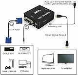Multibao VGA to HDMI Audio Video Converter Adapter 1080P USB Power for HDTV PC view 4