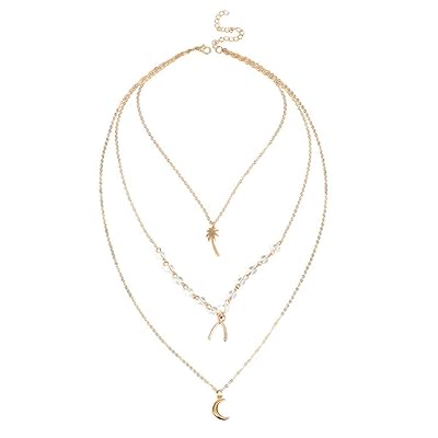 Boho Moon and Tree Choker Necklace for Women and Jamaica Ubuy