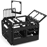 Praxis WetbenchSX Open Air Computer Test Bench Pro - Flat Edition - Black