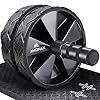 Amonax Convertible Exercise Wheel Roller Buikroller Ab Wheel Ab Roller met Grote Kniemat voor Buikspiertraining…