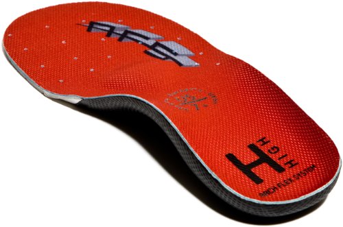 ArchFlexSystem Adult Upgrade Replacement Insole, High Red, 9