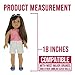 PZAS Toys 7 Outfit Set, 18 Inch Doll Clothes with Shoes, Compatible with All 18 Inch Doll Clothes, Accessories Included