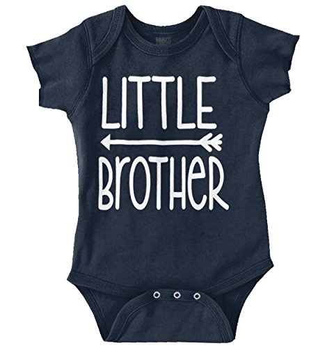 Little Brother New Parents Baby Shower Gift Funny Saying Baby Onesie Bodysuit
